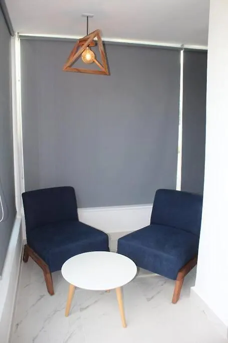 Beach Front Renewed Apartment Cancun