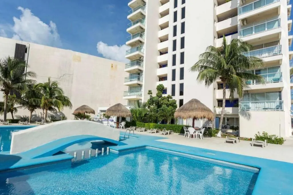 Beach Front Renewed Apartment Cancun 0*,  Mexico